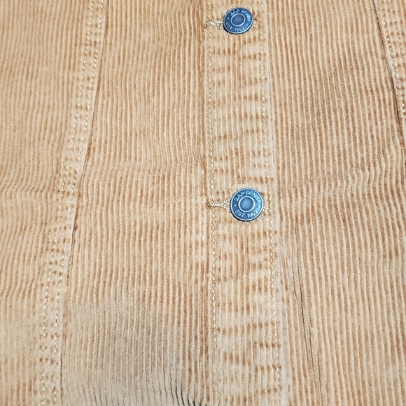 GAP Women's Corduroy Dress in Tan Color Size Large - Picture 8 of 8